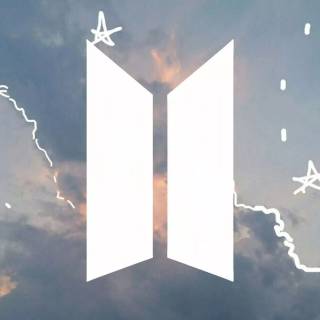 BTS minimalist desktop wallpaper