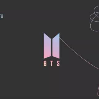 BTS minimalist desktop wallpaper