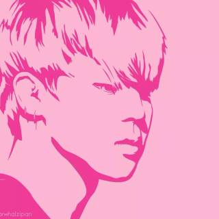 BTS minimalist desktop wallpaper
