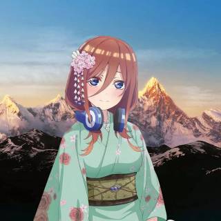 Miku Nakano desktop wallpaper