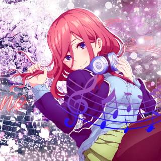 Miku Nakano desktop wallpaper
