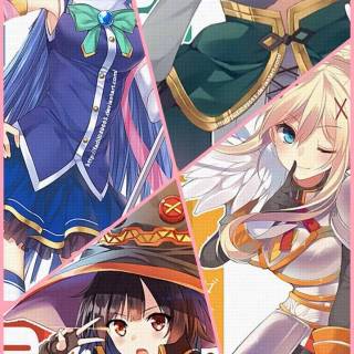 Konosuba mobile wallpaper