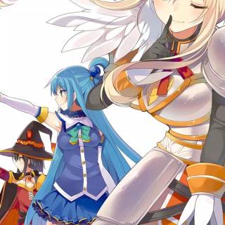 Konosuba mobile wallpaper