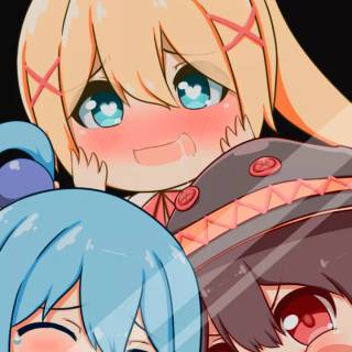 Konosuba mobile wallpaper