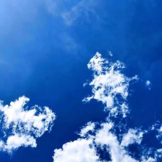 Blue sky mobile wallpaper