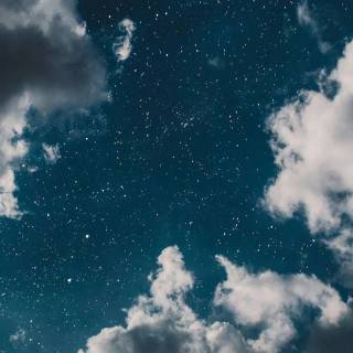 Blue sky mobile wallpaper