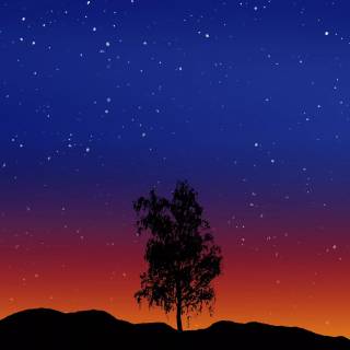 Blue sky mobile wallpaper