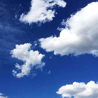 Blue sky mobile wallpaper