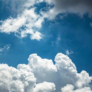 Blue sky mobile wallpaper