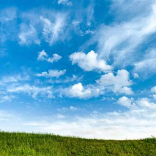 Blue sky mobile wallpaper
