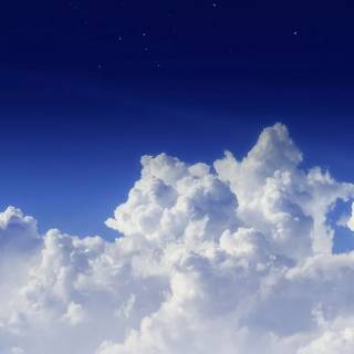 Blue sky mobile wallpaper