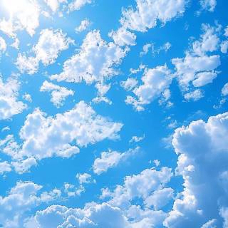 Blue sky mobile wallpaper
