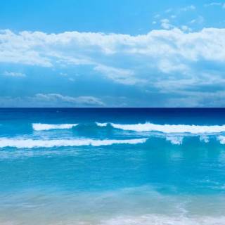 Blue sky mobile wallpaper