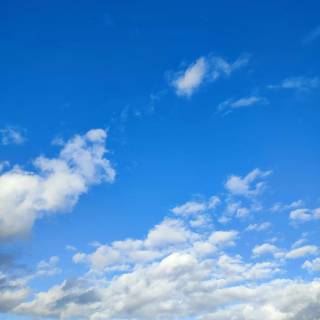 Blue sky mobile wallpaper
