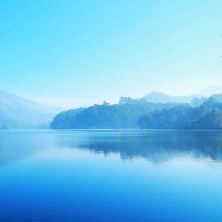 Blue sky mobile wallpaper