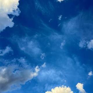 Blue sky mobile wallpaper