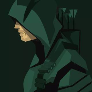 Green Arrow mobile wallpaper