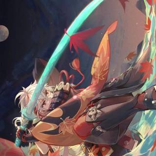 Kazuha mobile wallpaper