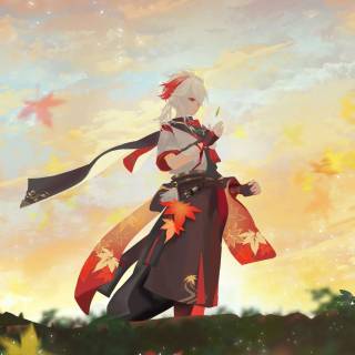 Kazuha desktop wallpaper