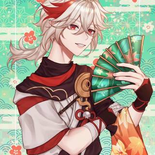 Kazuha mobile wallpaper