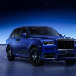 Dark blue car wallpaper