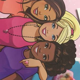 Brown Barbie wallpaper