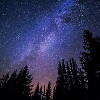 Night sky laptop wallpaper