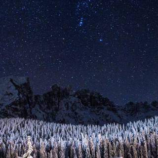 Night sky laptop wallpaper