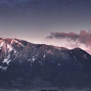 Night sky laptop wallpaper