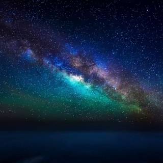 Night sky laptop wallpaper