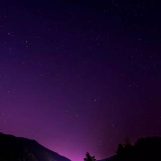 Night sky laptop wallpaper