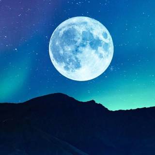 Vertical moon wallpaper