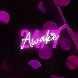 Neon baddie wallpaper