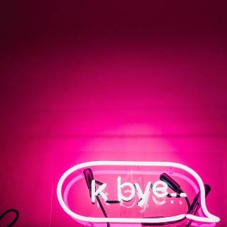 Neon baddie wallpaper