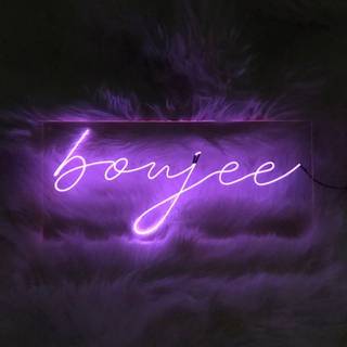 Neon baddie wallpaper