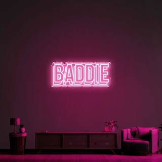 Neon baddie wallpaper