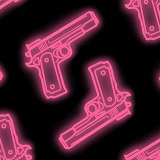 Neon baddie wallpaper