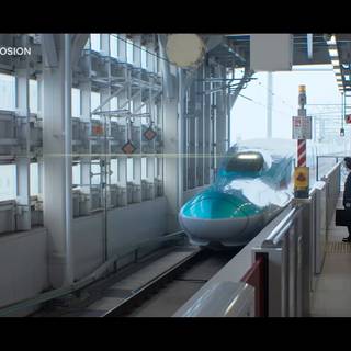 Bullet Train Explosion wallpaper