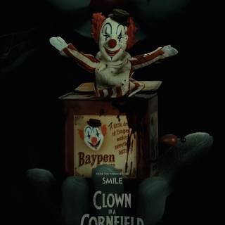 Clown in a Cornfield wallpaper