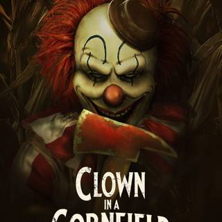 Clown in a Cornfield wallpaper