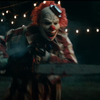 Clown in a Cornfield wallpaper