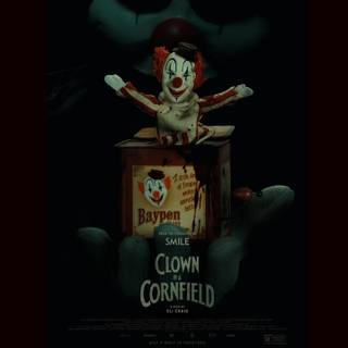 Clown in a Cornfield wallpaper