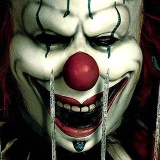 Clown in a Cornfield wallpaper