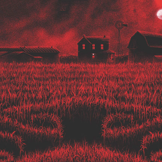 Clown in a Cornfield wallpaper