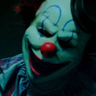 Clown in a Cornfield wallpaper