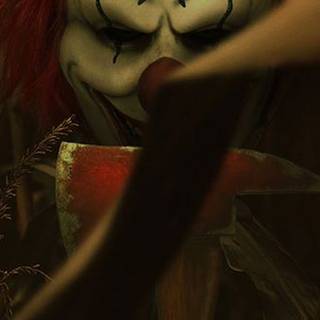 Clown in a Cornfield wallpaper