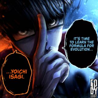 Blue Lock Ego wallpaper