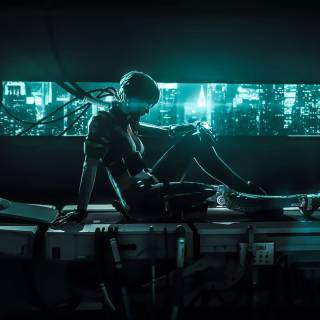 Ghost In The Shell 4k wallpaper