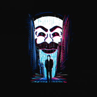 White robot wallpaper