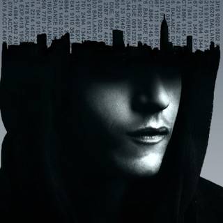 White robot wallpaper